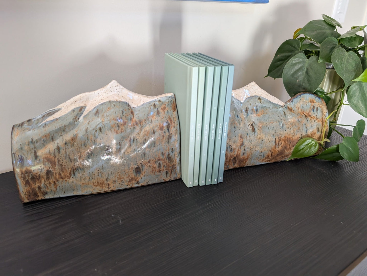Mountain Bookends