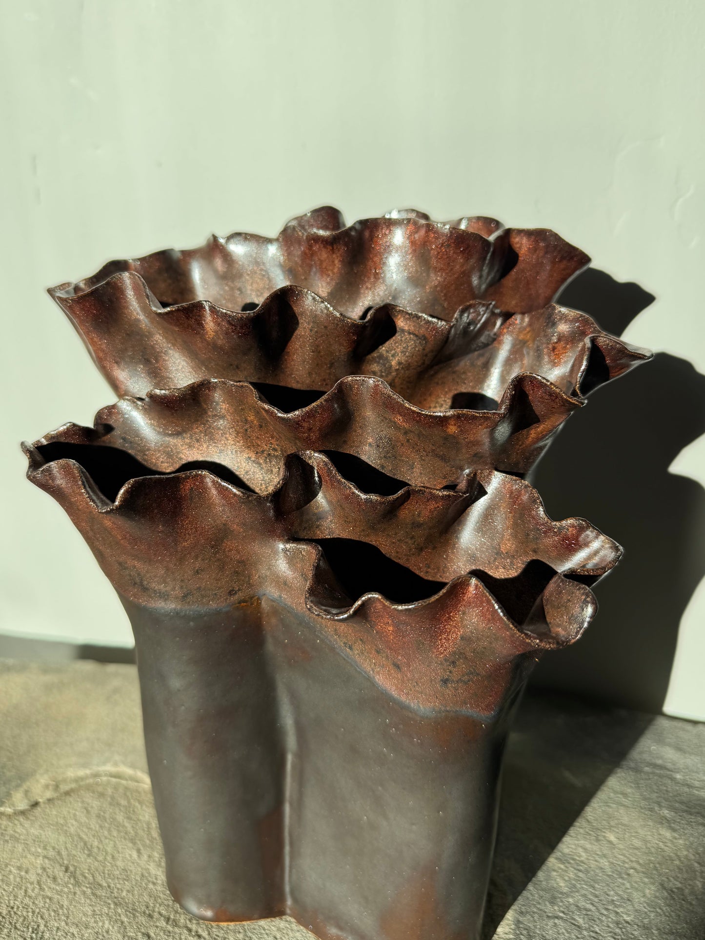 Large Ribbon Vase #2