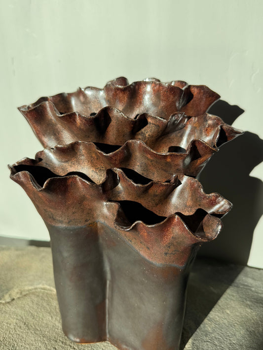 Large Ribbon Vase #2