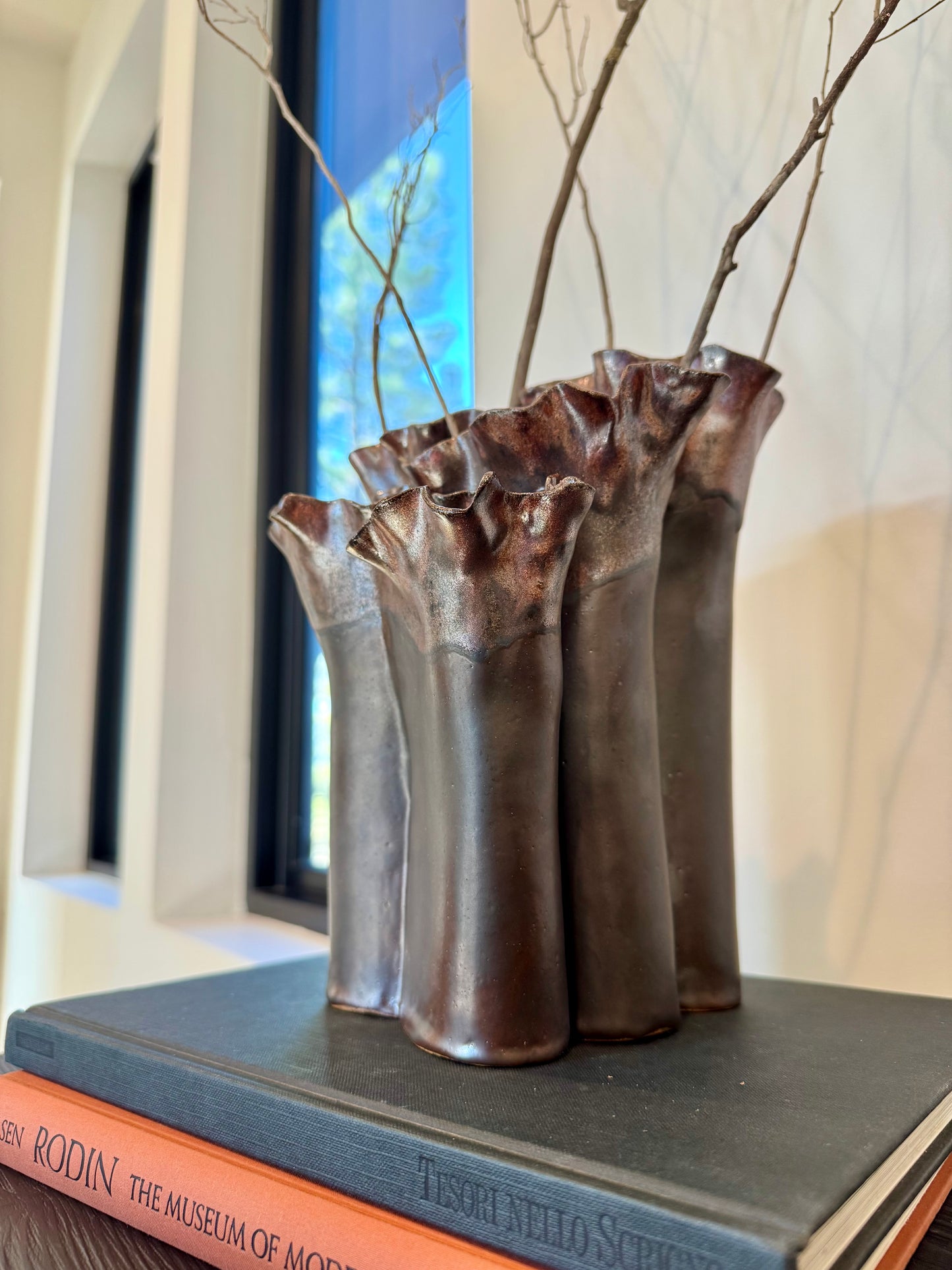 Large Ribbon Vase #2