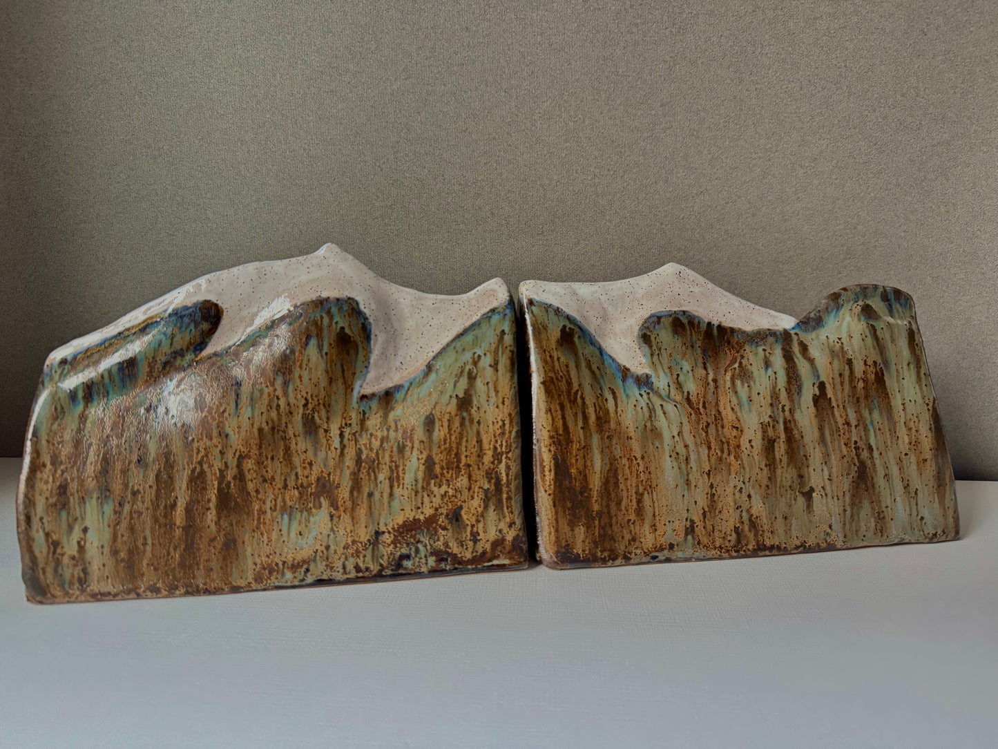 Mountain Bookends — Set of Two