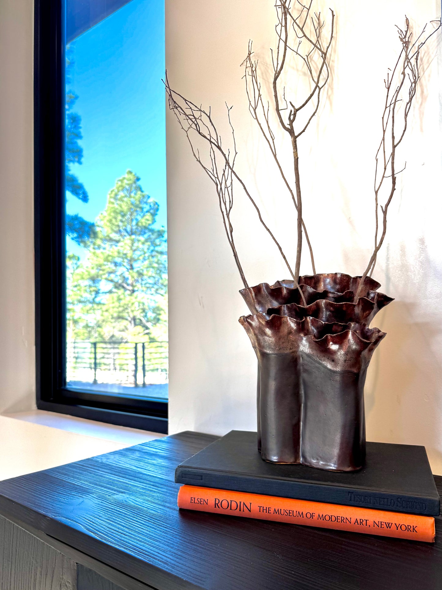 Large Ribbon Vase #2