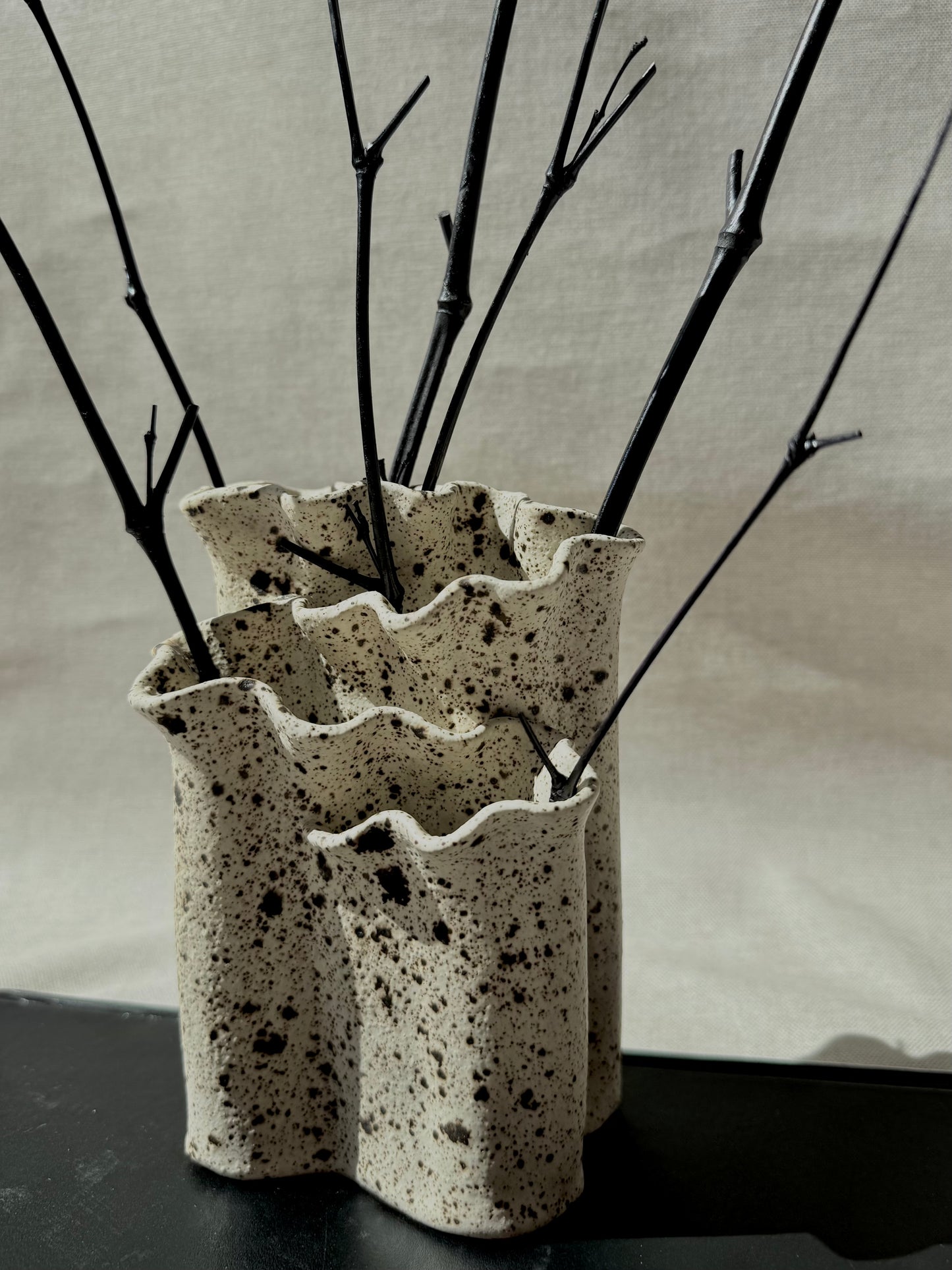 Wavy Ribbon Vase #2